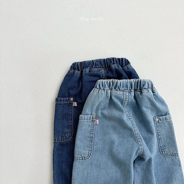 即納 Side denim PT  [ minirobe ]