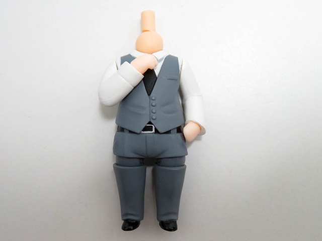 再入荷　ねんどろいどもあ きせかえスーツ01 体パーツ スーツ グレーベスト