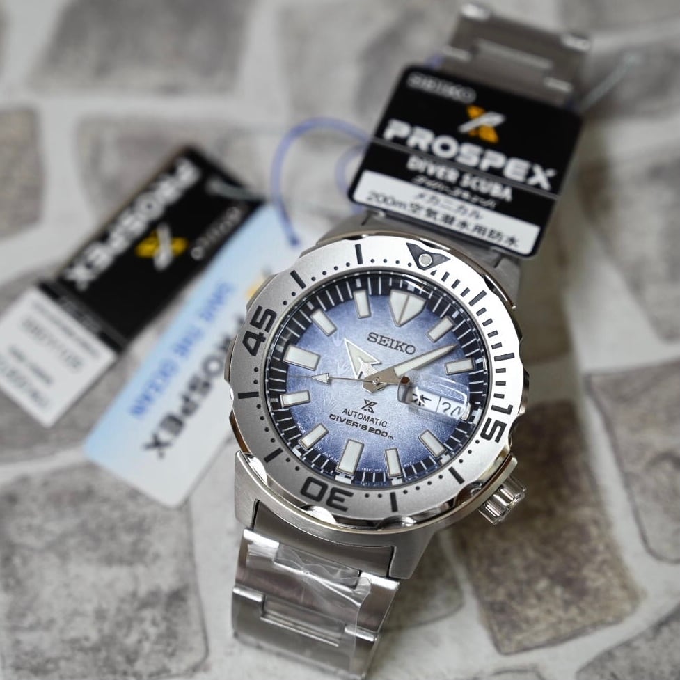 美品 SEIKO プロスペックス sbdy105 アイスブルーモンスター