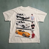 頭文字D イニシャルD 両面プリント 白