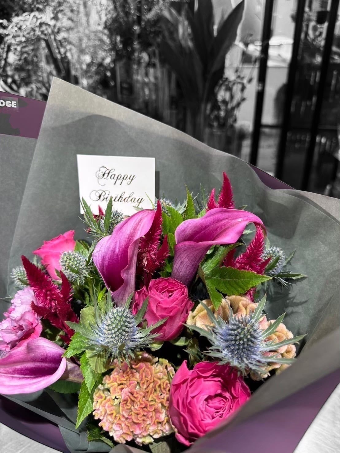 季節のお花ブーケ Elegant（エレガント） | HANA TO TOGE | 花と棘