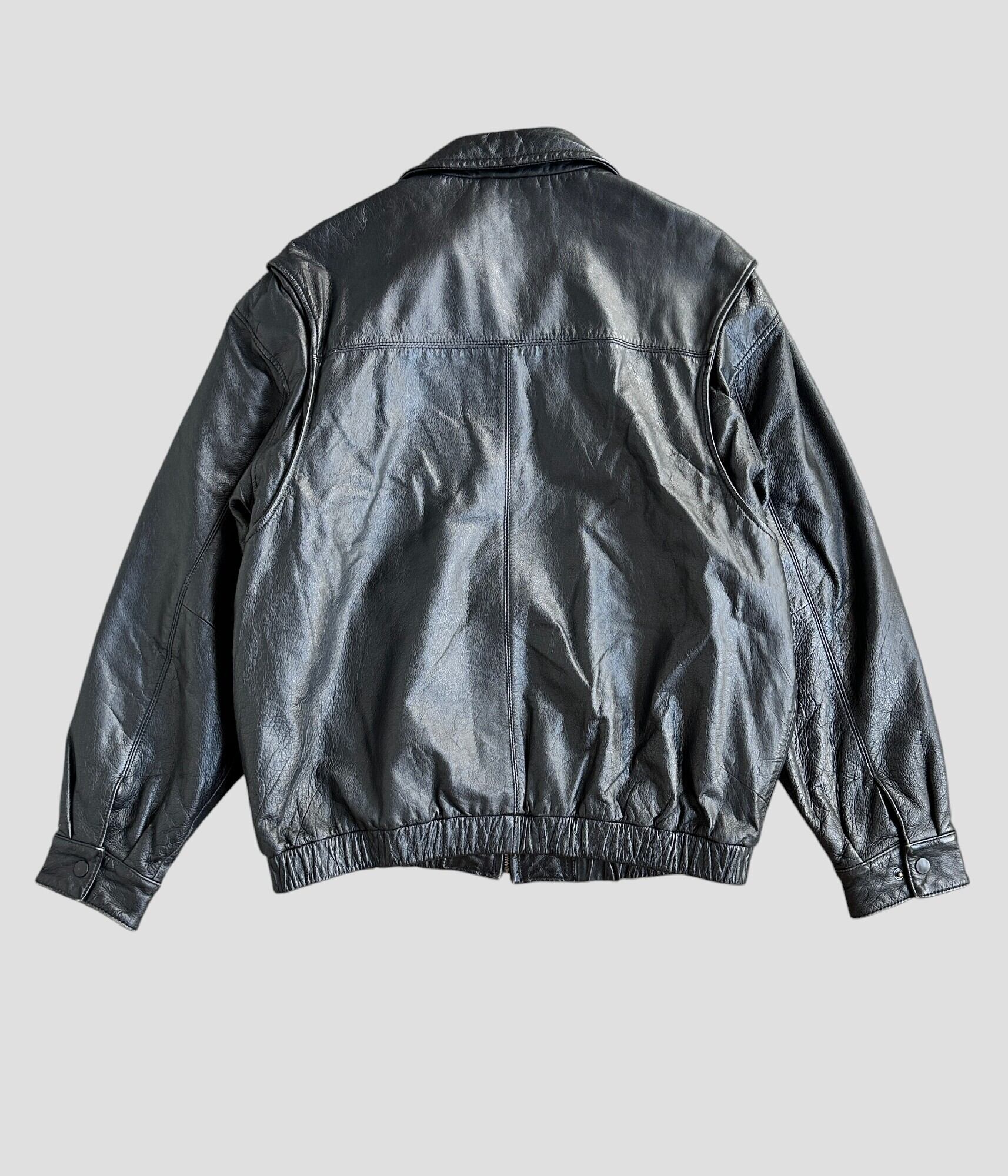 デッドストック　90’sBoris leather jacket デッドストック 90'sBoris leather jacket デッドストック 90'sBoris