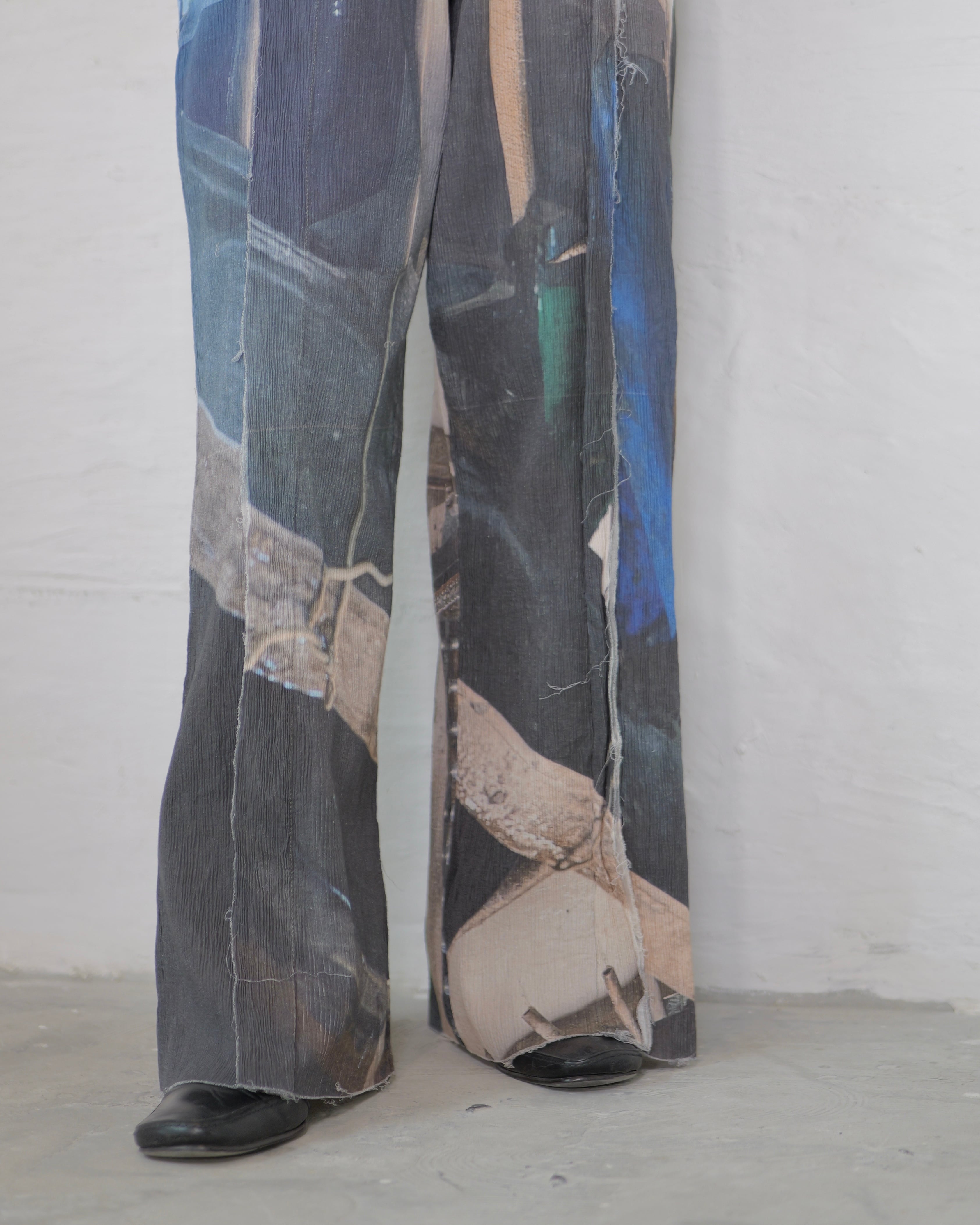 kotoha yokozawa - Graphic Yoryu Pants ：Mono Coil｜グラフィック
