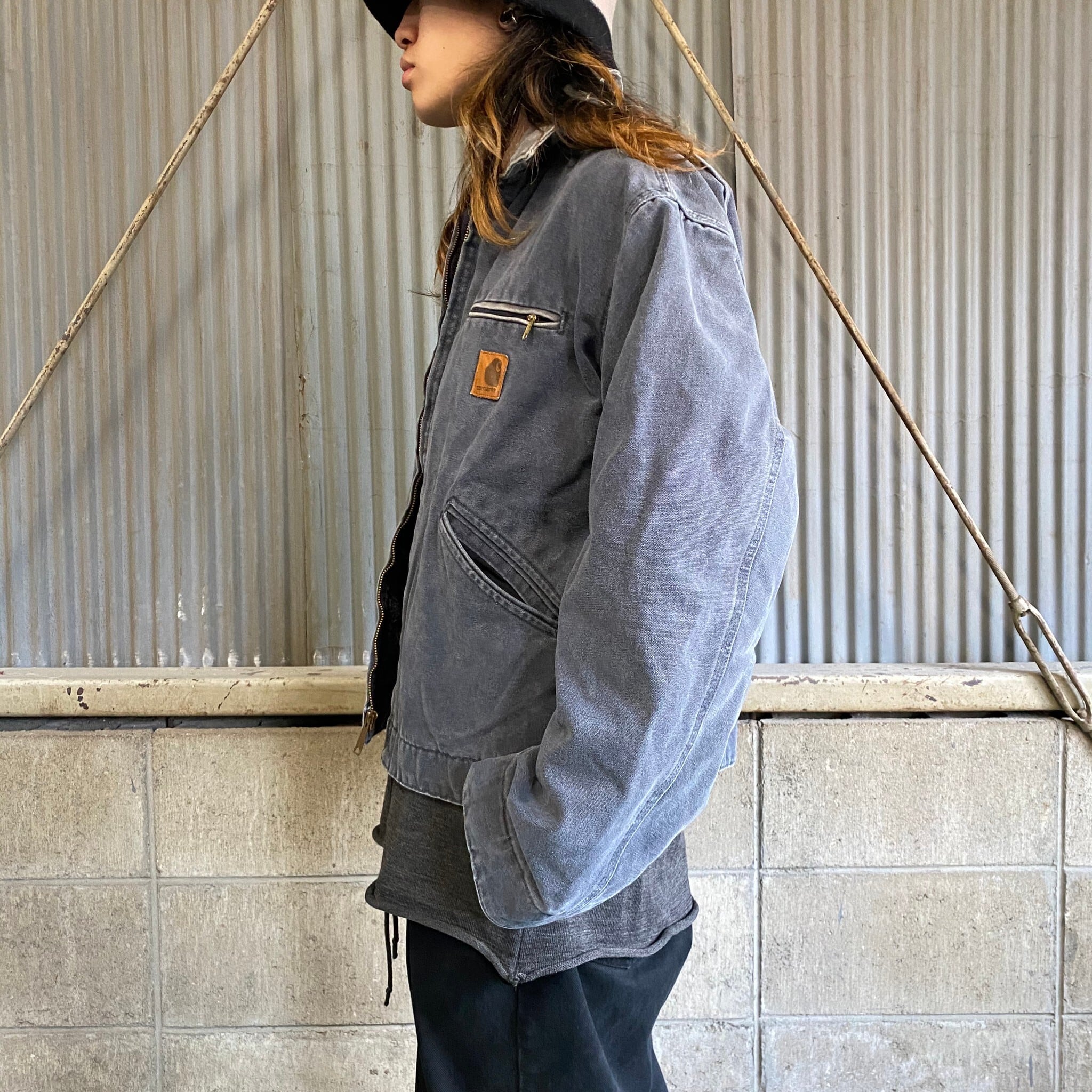 carhartt 6BLC USA製 ダック デトロイト ジャケット-