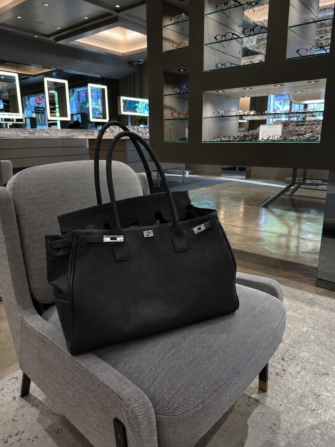 A-croire Grand Italian Leather Totebag | EUROKENVY®︎
