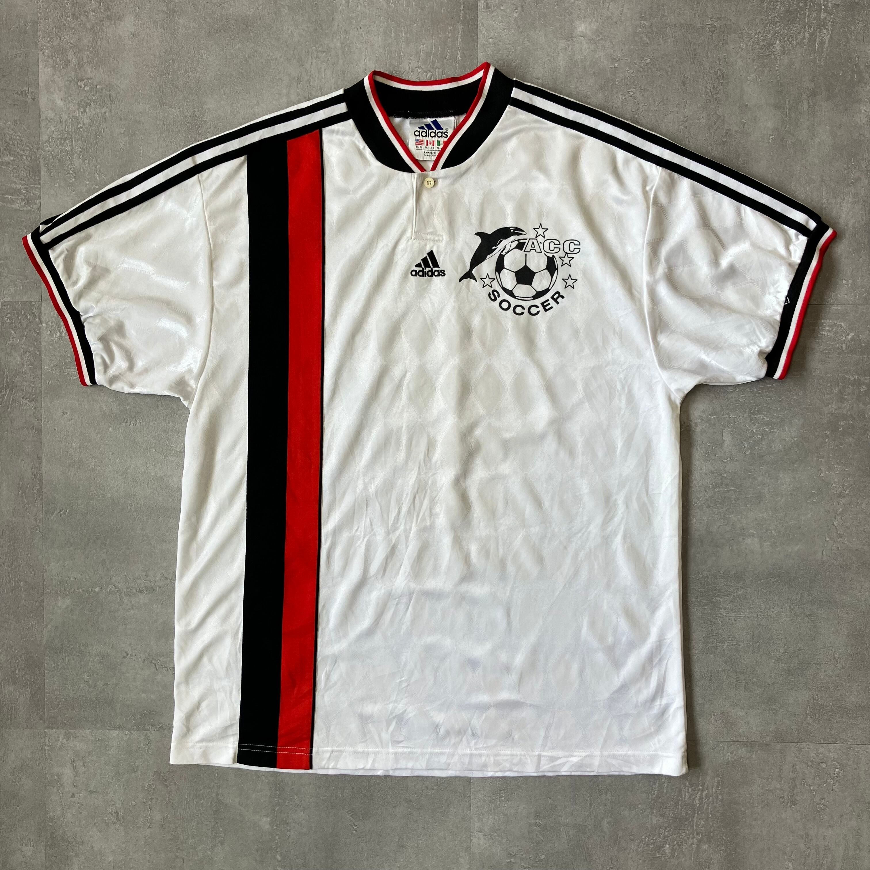 《L size》adidas アディダス 80s ゲームシャツ サッカーシャツ No.3277