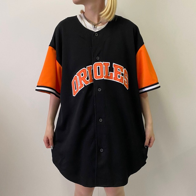 00年代 STARTER スターター MLB ボルチモア・オリオールズ メッシュ