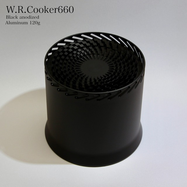 W.R.Cooker 660 Black Anodized