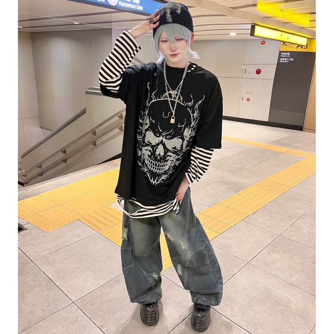 新作】FIREドクロTシャツ | VOLCAN&APHRODITE