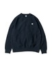 KAWA /  川 crewneck navy&maroon 