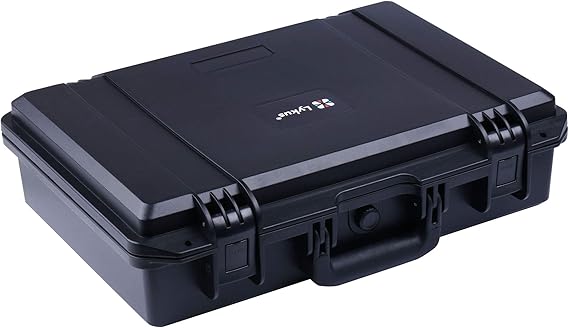 Lykus HC-4410 防水ハードケース 格子状カットスポンジが内蔵 内寸