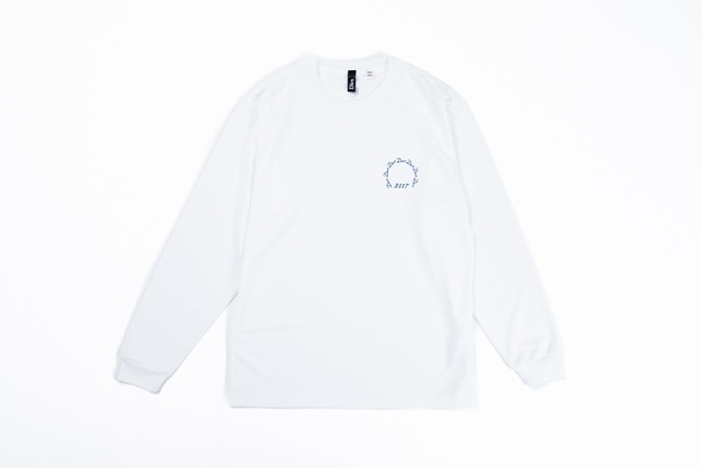 DICS ロングTシャツ　ホワイト　【日本製】