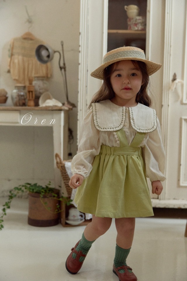 【予約】OREN Atelier jumper skirt