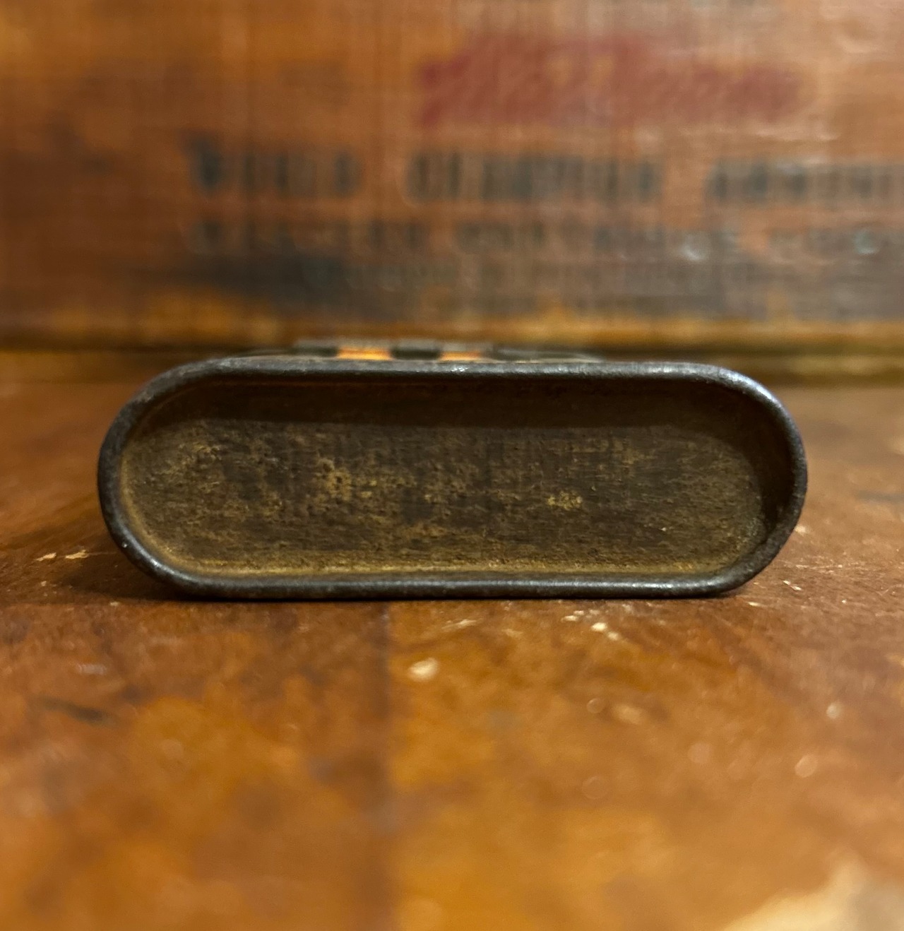 Early 1900s BUCKINGHAM BRIGHT CUT PLUG TRIAL PACKAGE アンティーク タバコ Tin 缶