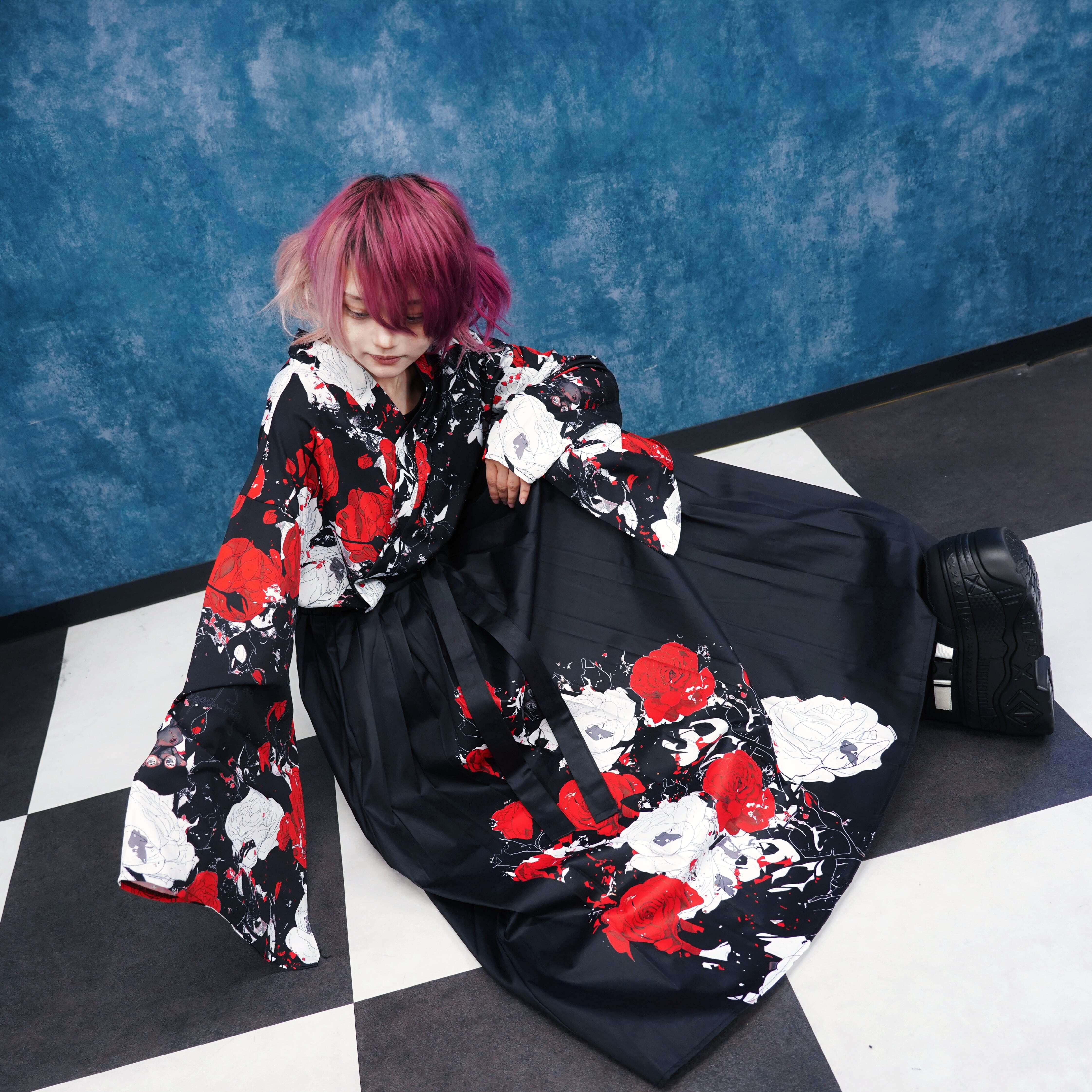 3000円OFF》UNISEX着物風コーデセット【ELEGANT ROSE】 | NIER CLOTHING