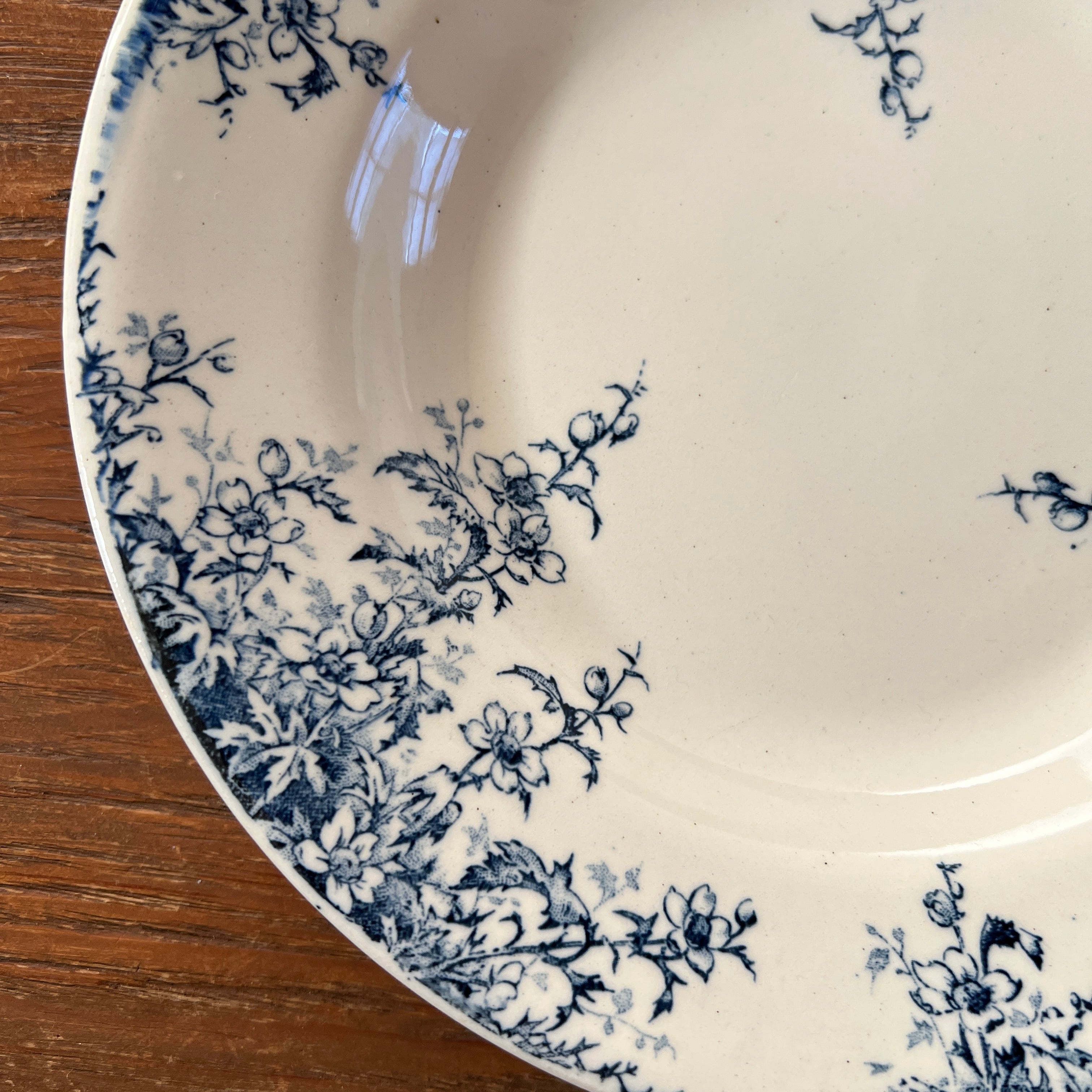 人気のジアン スープ皿（D） アンティークプレート フランスアンティーク