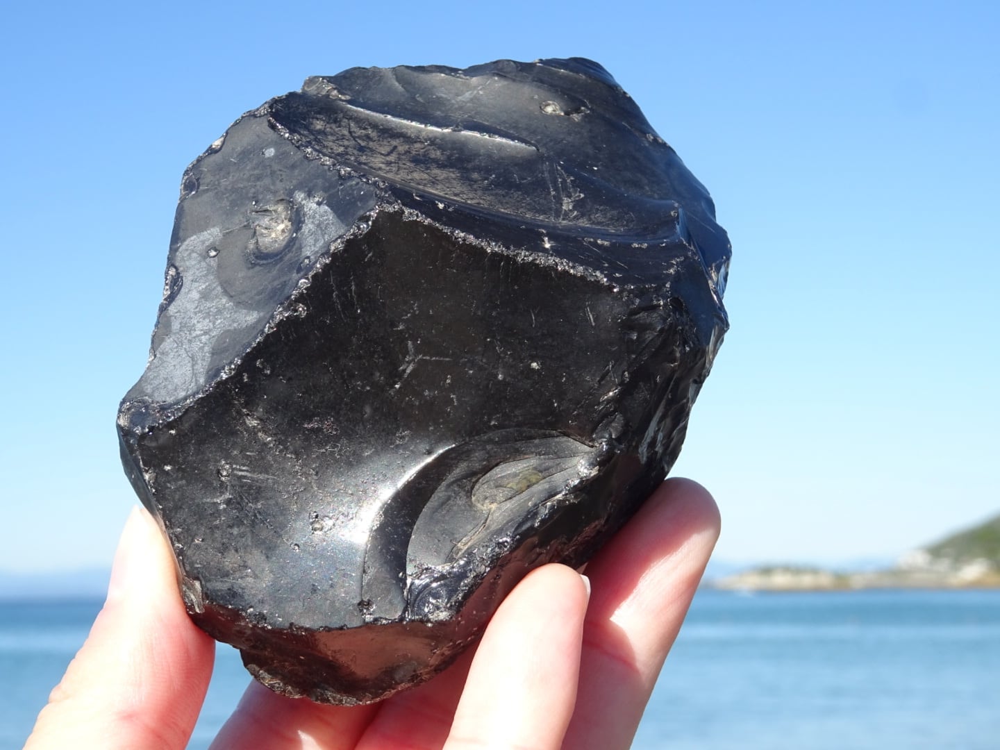 隠岐の島 Obsidian 】 黒曜石・原石 | 虹石屋