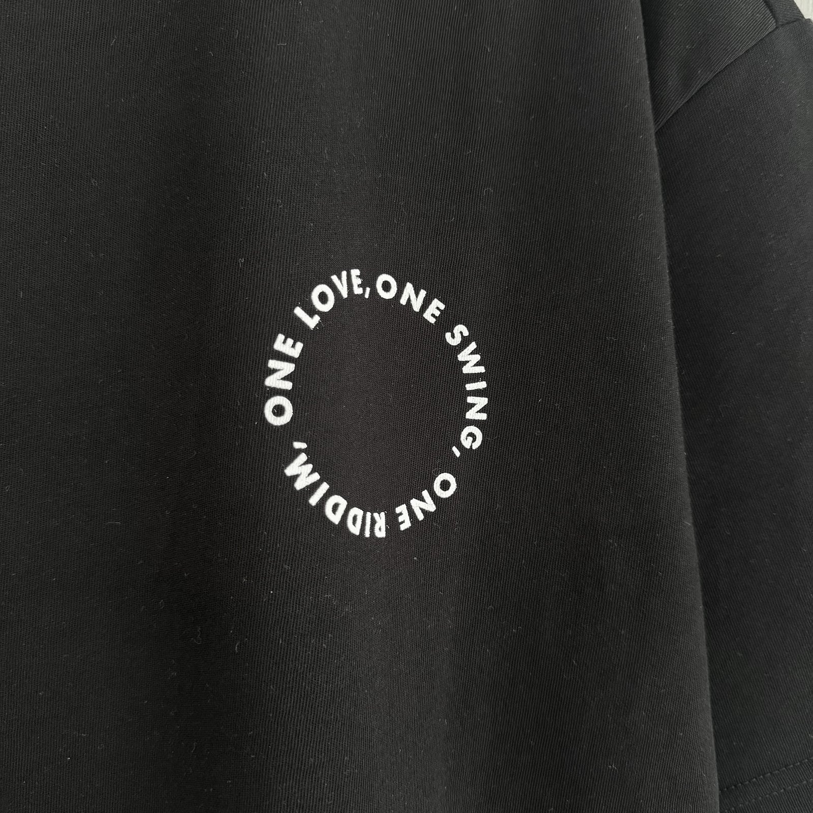 CIRCLE LOGO TEE SHIRT -BLACK- | 8G SHOOT WEBSTORE