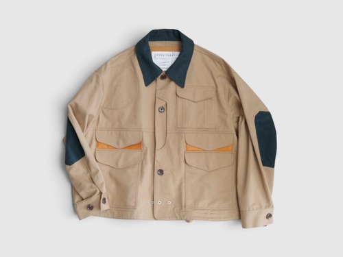 KYOU”OZAAK”Hunting Coverall Jacket Beige