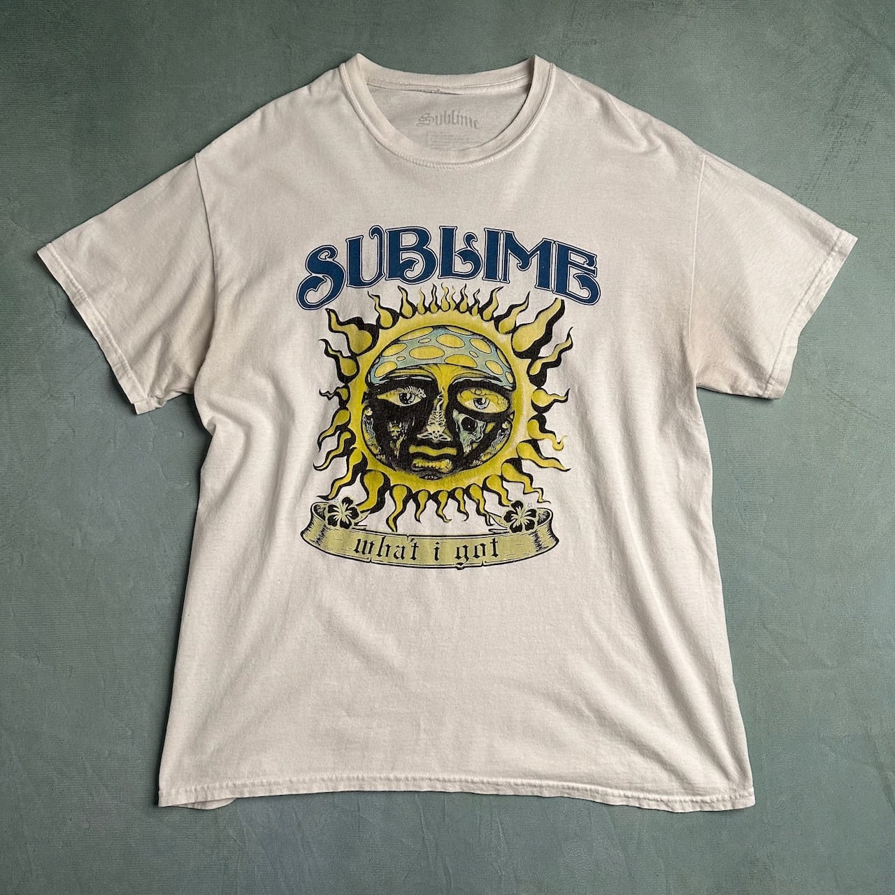 サブライム　Sublime Tシャツ XL ホワイト SUBLIME - SUBLIME サブライム バンド メンズプリント 半袖T