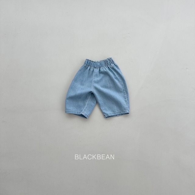 【予約】black bean  / Slub jeans