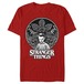 ストレンジャー・シングス Tシャツ Stranger Things Eleven Glowering Flower Red