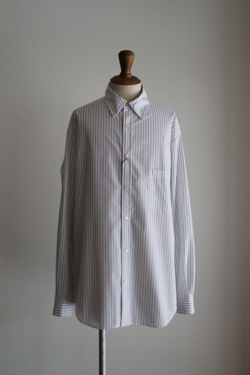 Ujoh " Full Open Shirt(WHITE)"