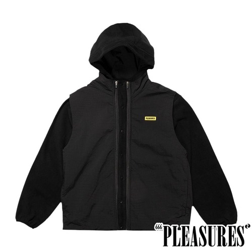 【PLEASURES/プレジャーズ】OVERTURE CONVERTIBLE JACKET ジャケット / BLACK / FA25-13566