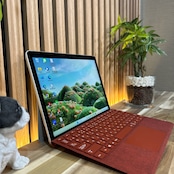 \ 公式ショップ限定価格❣️/ 美品《2in1モデル》タッチパネル式【Microsoft Surface Go 3】希少レッド メモリ4GB 大人気ノートパソコン 安心サポート&3ヶ月保証付き