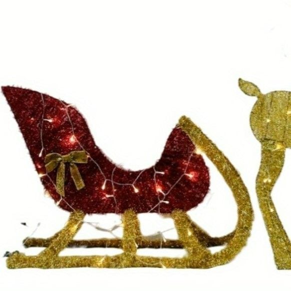 Garden Motifs Light トナカイ＆ソリ 2d618e877edac610383e8ae7c65c13