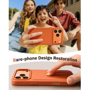 ◆iPhone 17Pro/17Pro Max◆ Leather Camera Control Cover Phone Case / レザー カメラ コントロール カバー スマホケース