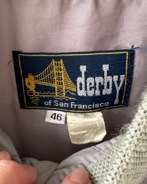 -Derby of San Francisco- Vintage 80s 46 Jacket