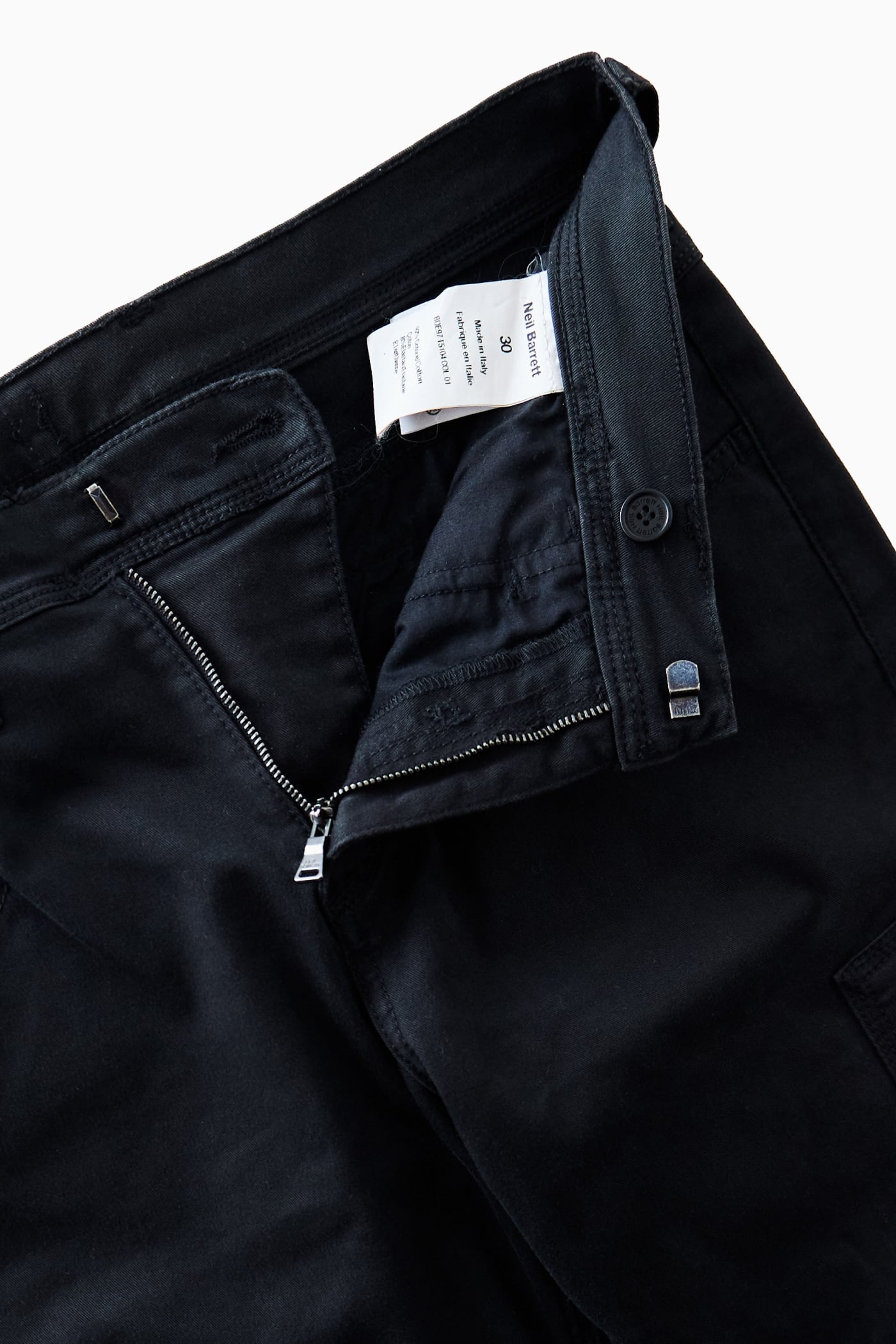 NEIL BARRETT BLACK COMBAT DENIM PANTS | Reben｜デザインという文脈