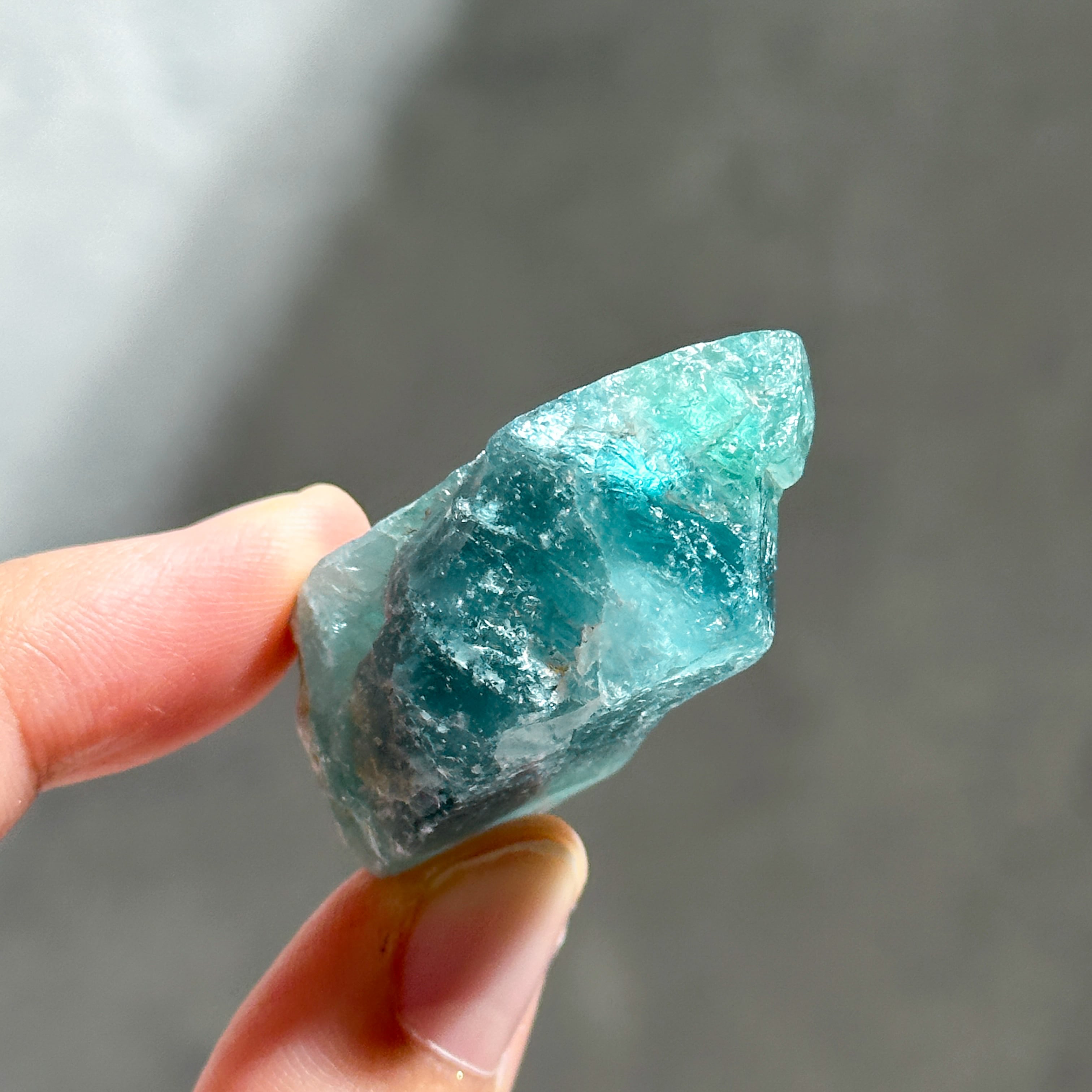 ブルー、グリーンフローライト 原石 85◇ Fluorite ◇天然石・鉱物