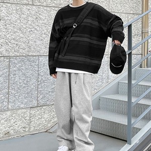 ランダムボーダーニット　MT0080330