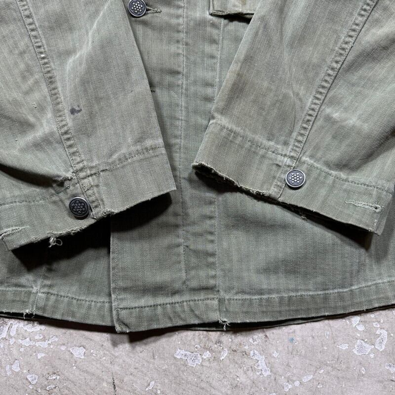 40's U.S.ARMY M-43 M-1943 HBT JACKET ヘリンボーンツイルジャケット