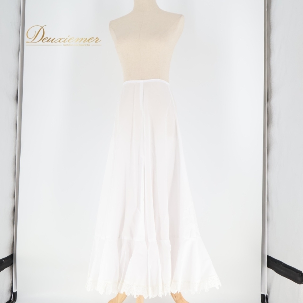 フラメンコ 衣装 ペチコート スカート ファルダ 白 無地 軽い 薄い レース 重ね着 ダンス パーティ 発表会 ホワイト系 フラメンコ スカート レディース お洒落 イベント ファッション 軽量 レースフリル フェミニン シンプル