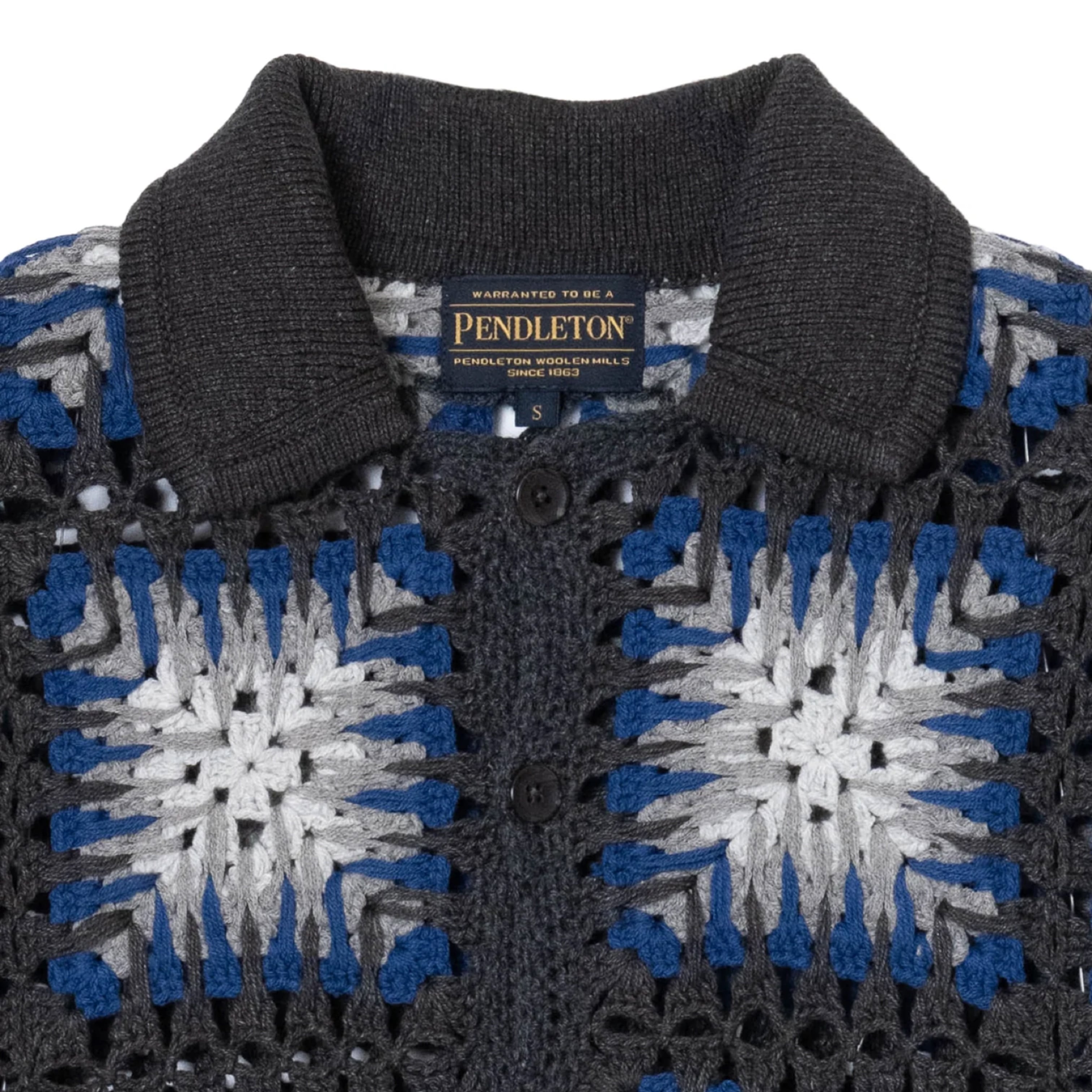 PENDLETON クロシェット・ポロカーディガン CROCHET POLO CARDIGAN / PENDLETON | SCENE REPORT