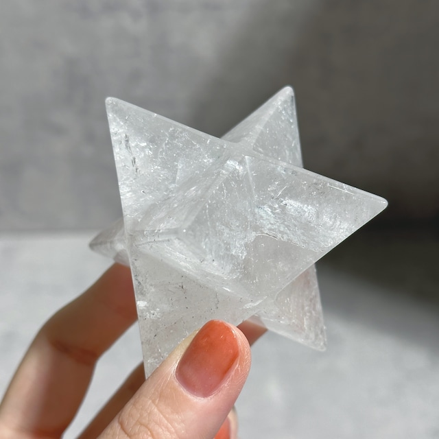 虹◎ミナスジェライス産クリアクォーツ マカバ41◇ Clear Quartz ◇天然石・鉱物・パワーストーン