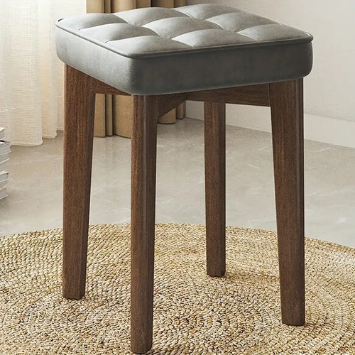 スツール 椅子 高さ45cm 収納スツール 木製 フェイクレザー 合成皮革 レザーソフト オシャレ 踏み台