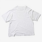 90s マリンモチーフ プリントTシャツ ライトグレー