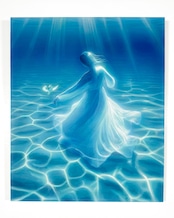 【原画】"Dance with Blue"