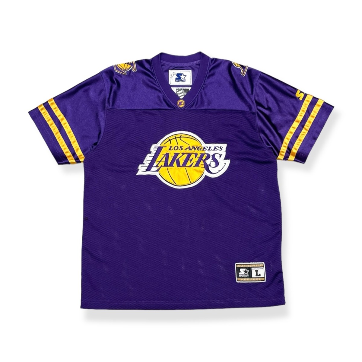 STARTER NBA LAKERS Game Shirt L (スターター レイカーズ ゲーム 