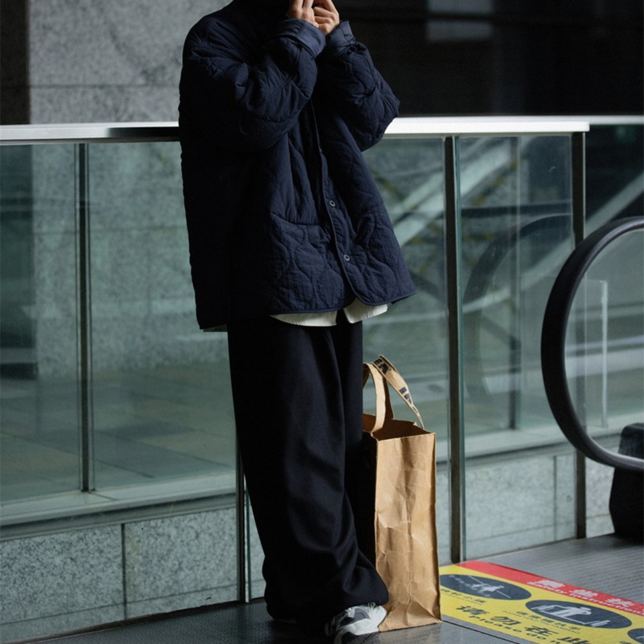 ベーシックキルティングジャケット　977