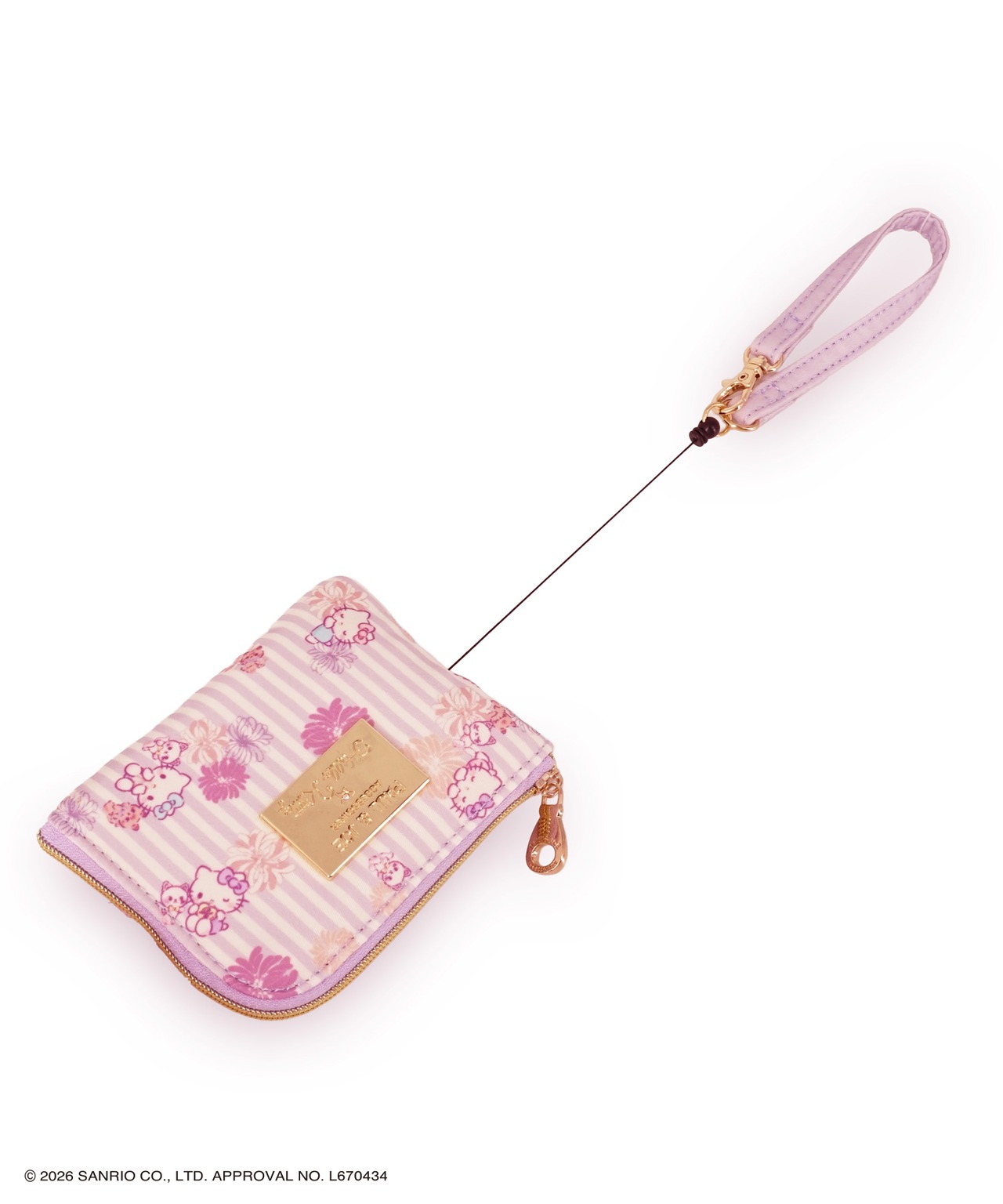 PAUL&JOE ACCESSOIRES × HELLO KITTY : PASS COIN CASE PJKT-W001