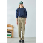 Oblada DENIM SHIRRING BLOUSE