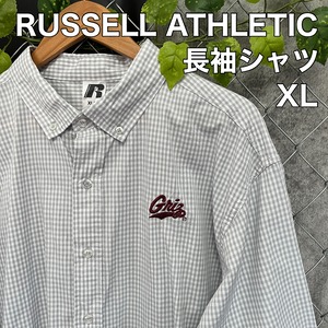 RUSSEL ATHLETIC チェックシャツ   古着