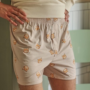 【リラクパンツ】ベージュ猫