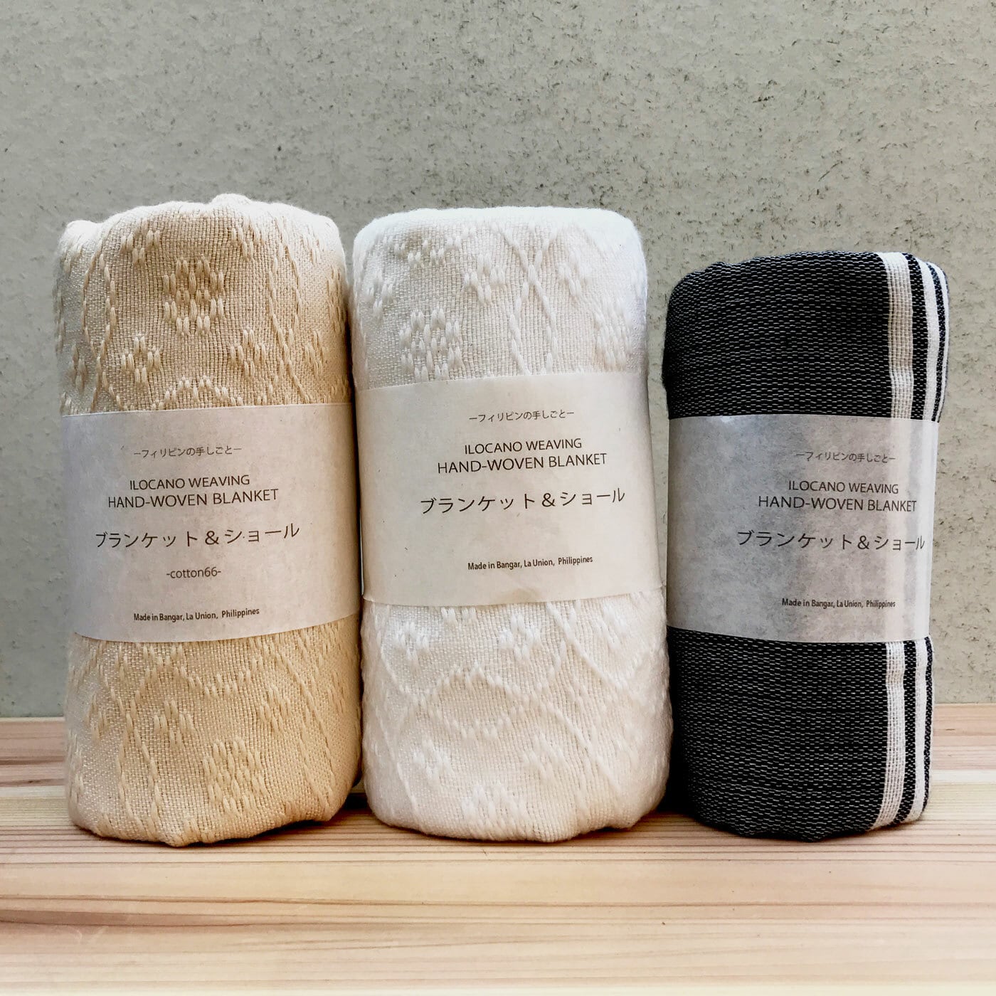 Trambia ブランケット＆ショール 〜白〜 | 四畳半商店 Online-shop