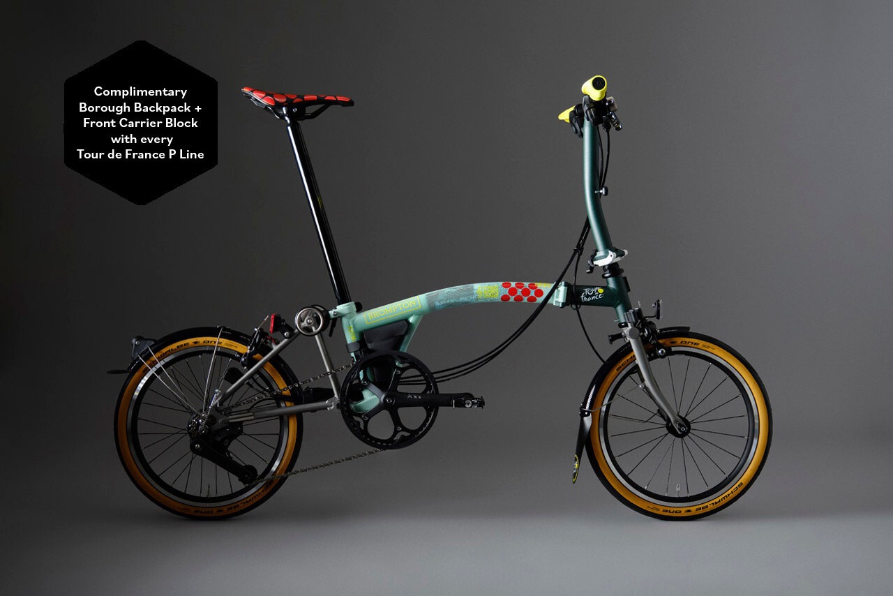Brompton P Line Tour de France Special Edition